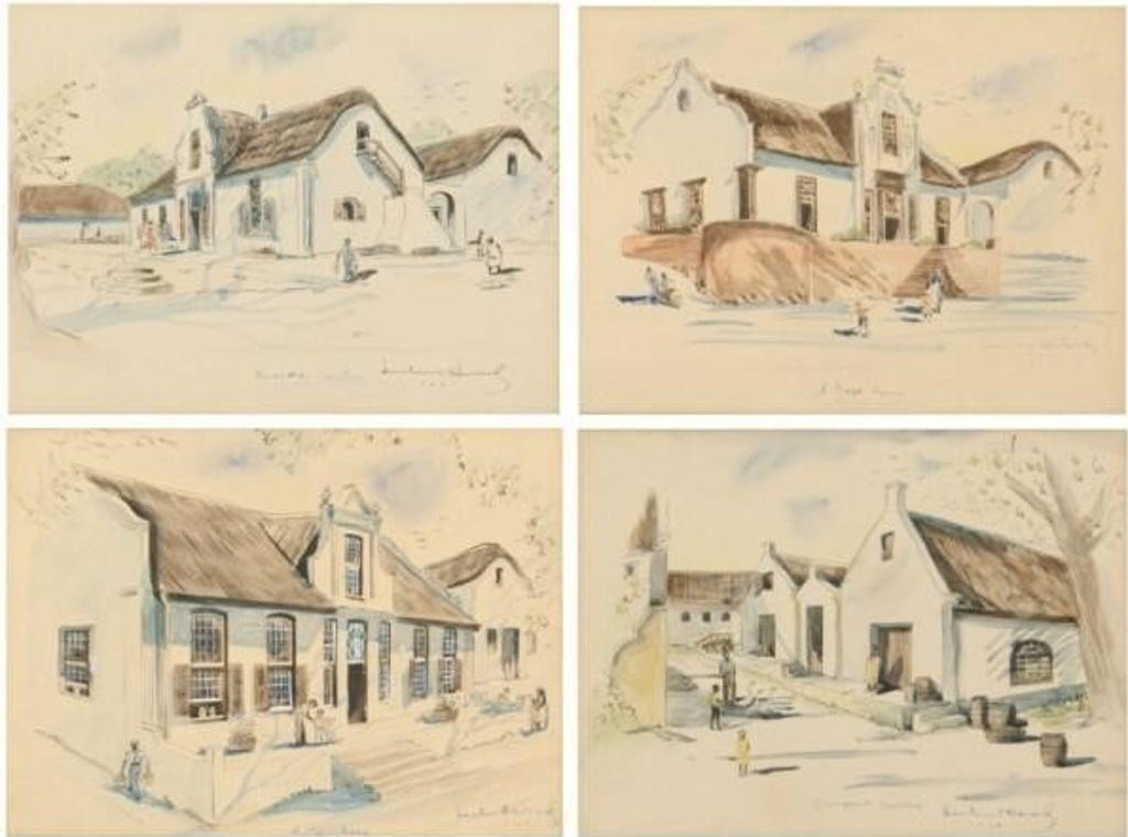 H. Wood (1960) - Four South African Village Scenes