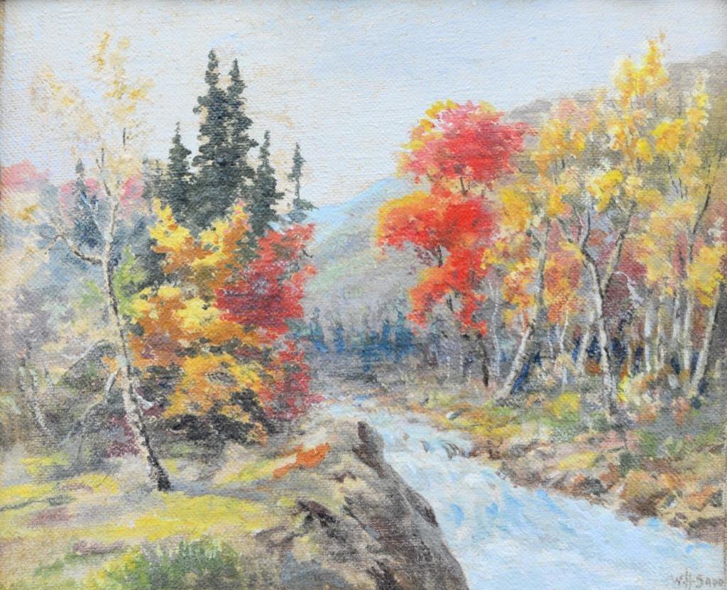 William Harvey Sadd (1864-1954) - Laurentian Mountains, Near Phillips Lake