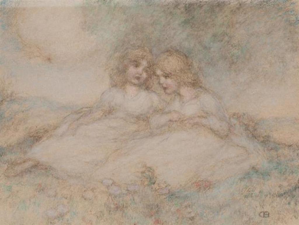 Charles Debelle (1873-1939) - The Two Sisters
