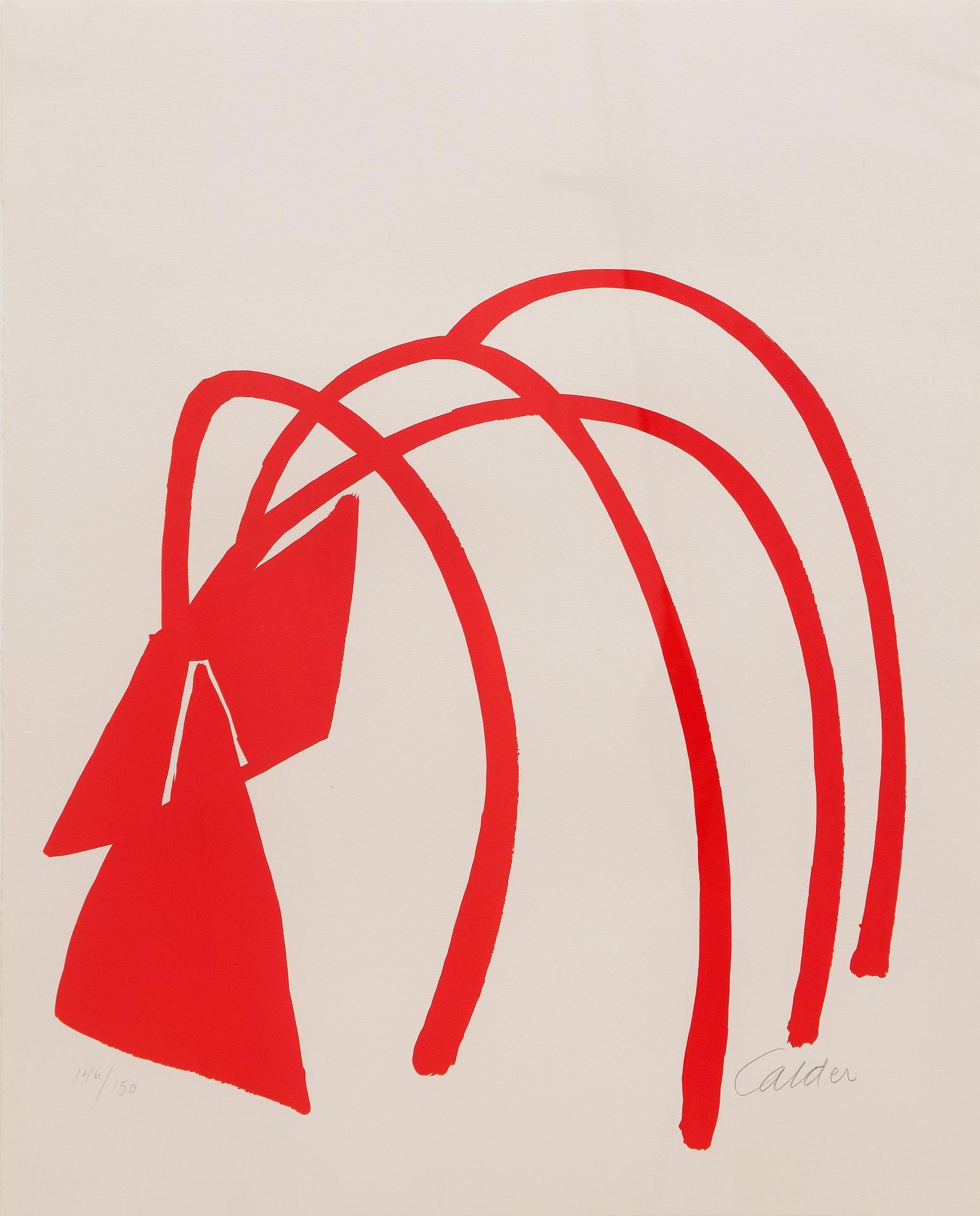 Alexander Calder (1898-1976) - Four Arches, 1974