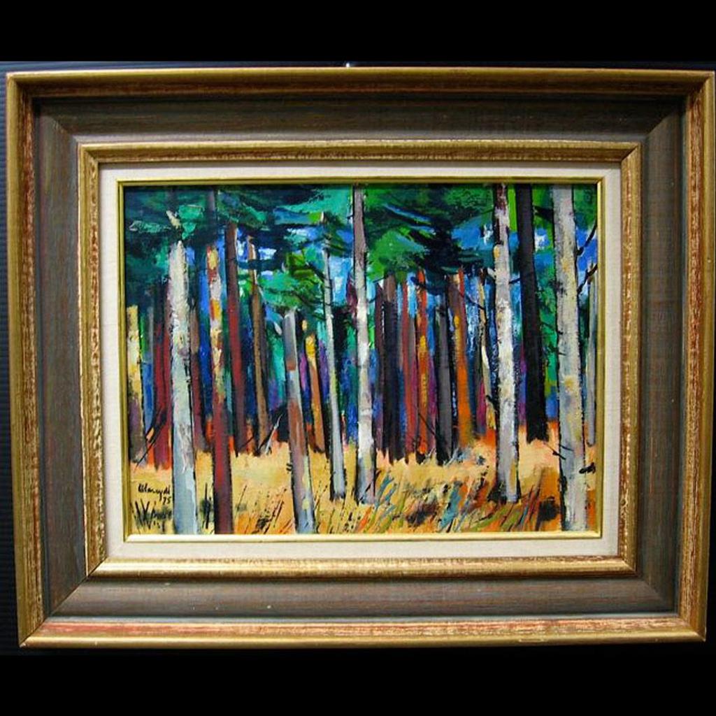 Carl Mangold (1901-1984) - Woodland Study