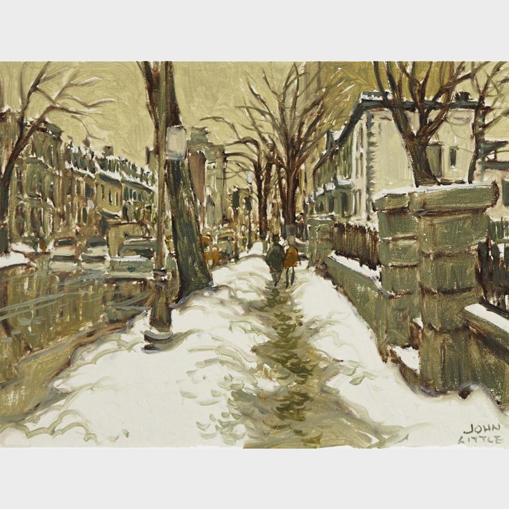 John Geoffrey Caruthers Little (1928-1984) - Rue Sherbrooke, 1966