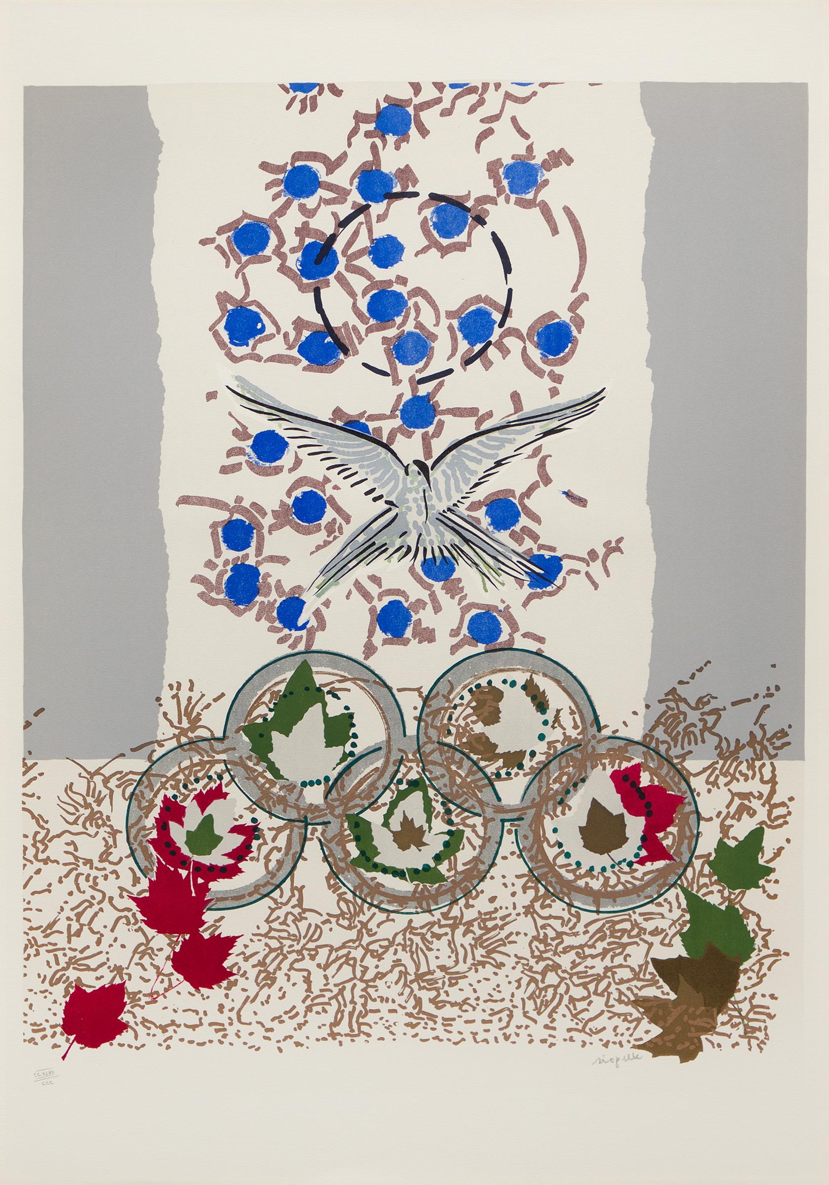 Jean-Paul Riopelle (1923-2002) - Séoul, 1988