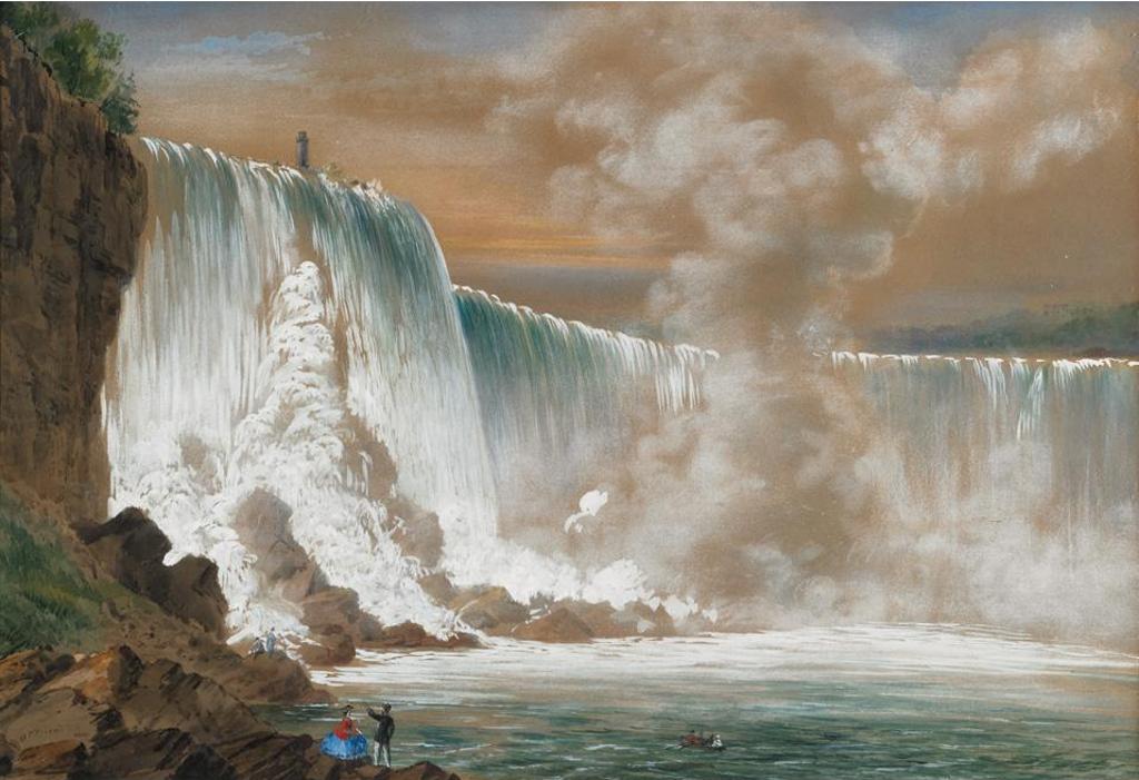 Washington Frederick Friend (1820-1886) - The Horseshoe Falls, Niagara