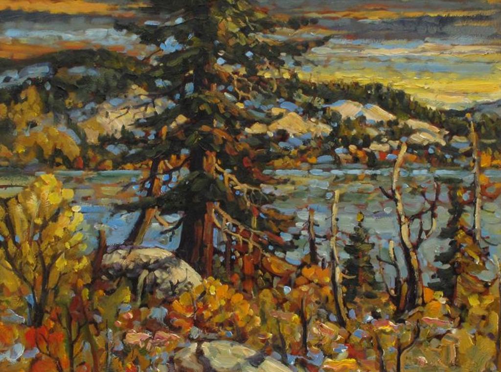Rod Charlesworth (1955) - Courtenay Lake (Golden Autumn)