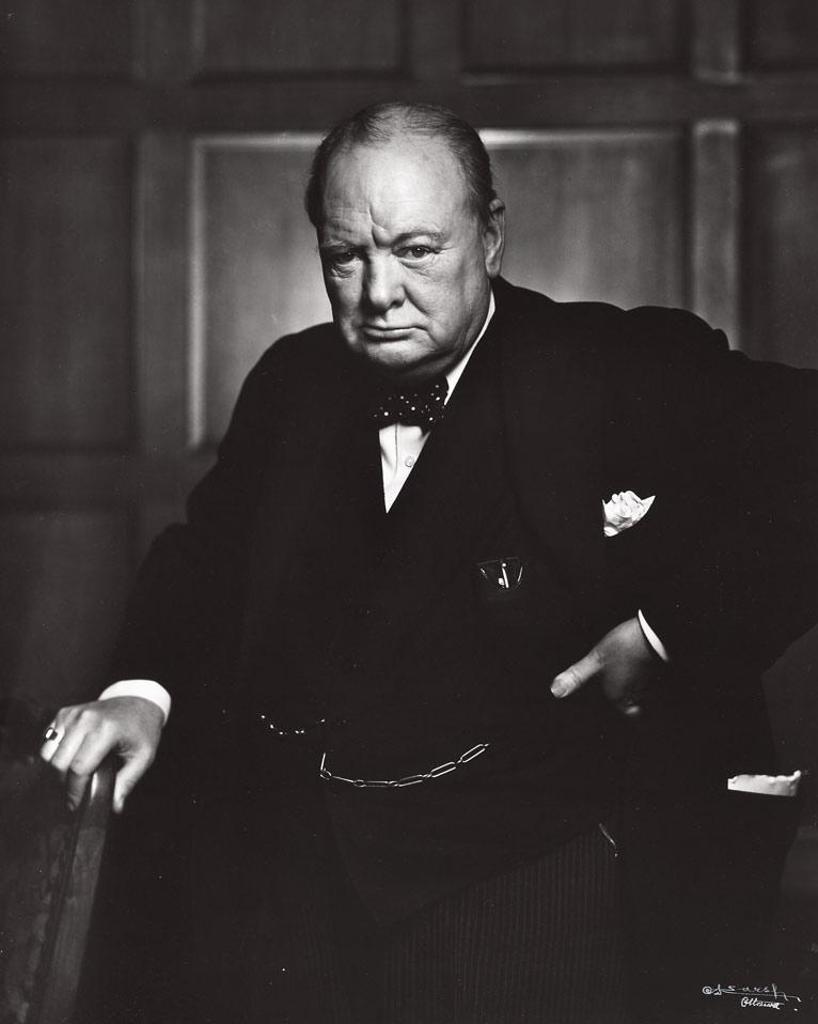 Yousuf Karsh (1908-2002) - The Right Honourable Sir Winston Churchill