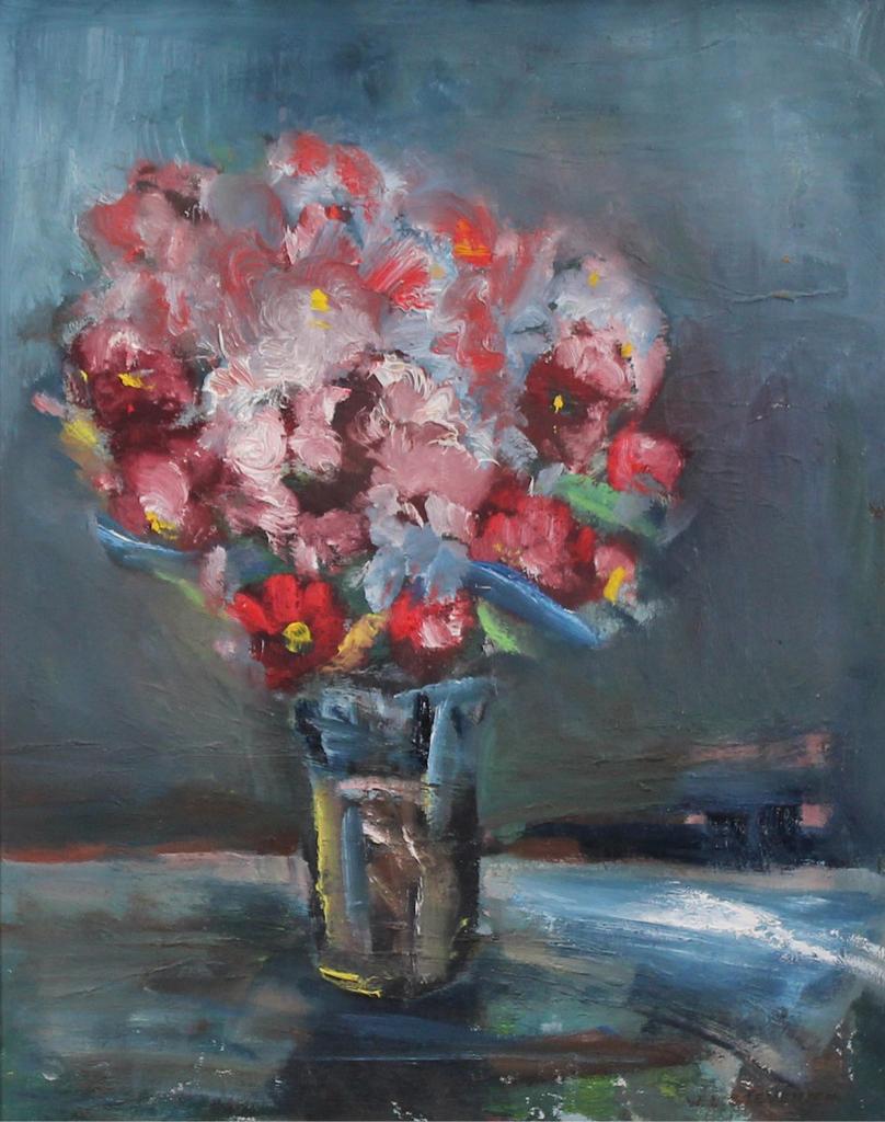 William Lewy Leroy Roy Stevenson (1905-1966) - Bouquet In Vase