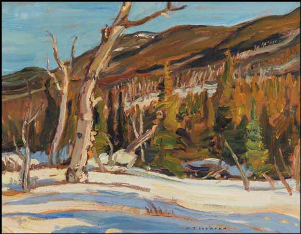 Alexander Young (A. Y.) Jackson (1882-1974) - Dead Birches, Gaspé Nord