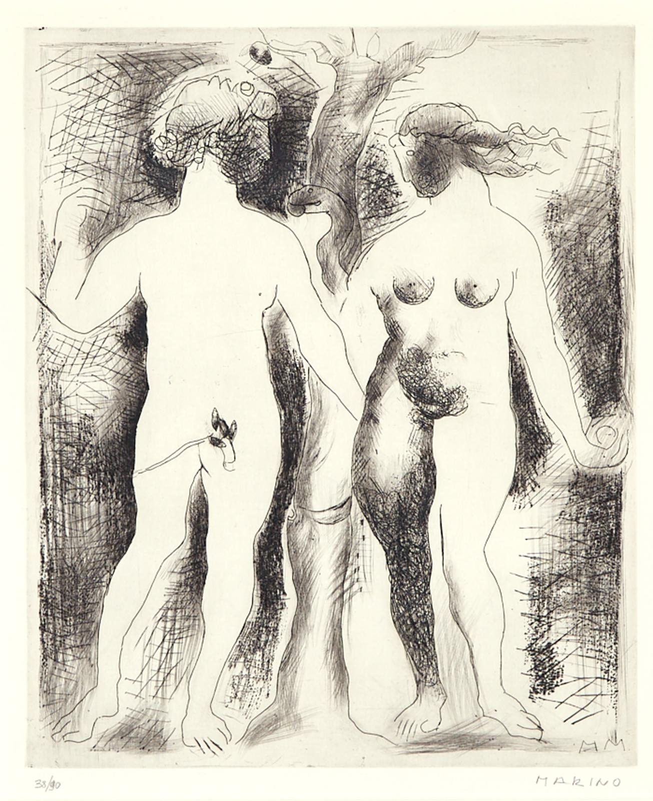 Marino Marini (1901-1980) - Hommage À Dürer  [gustalla, 251]