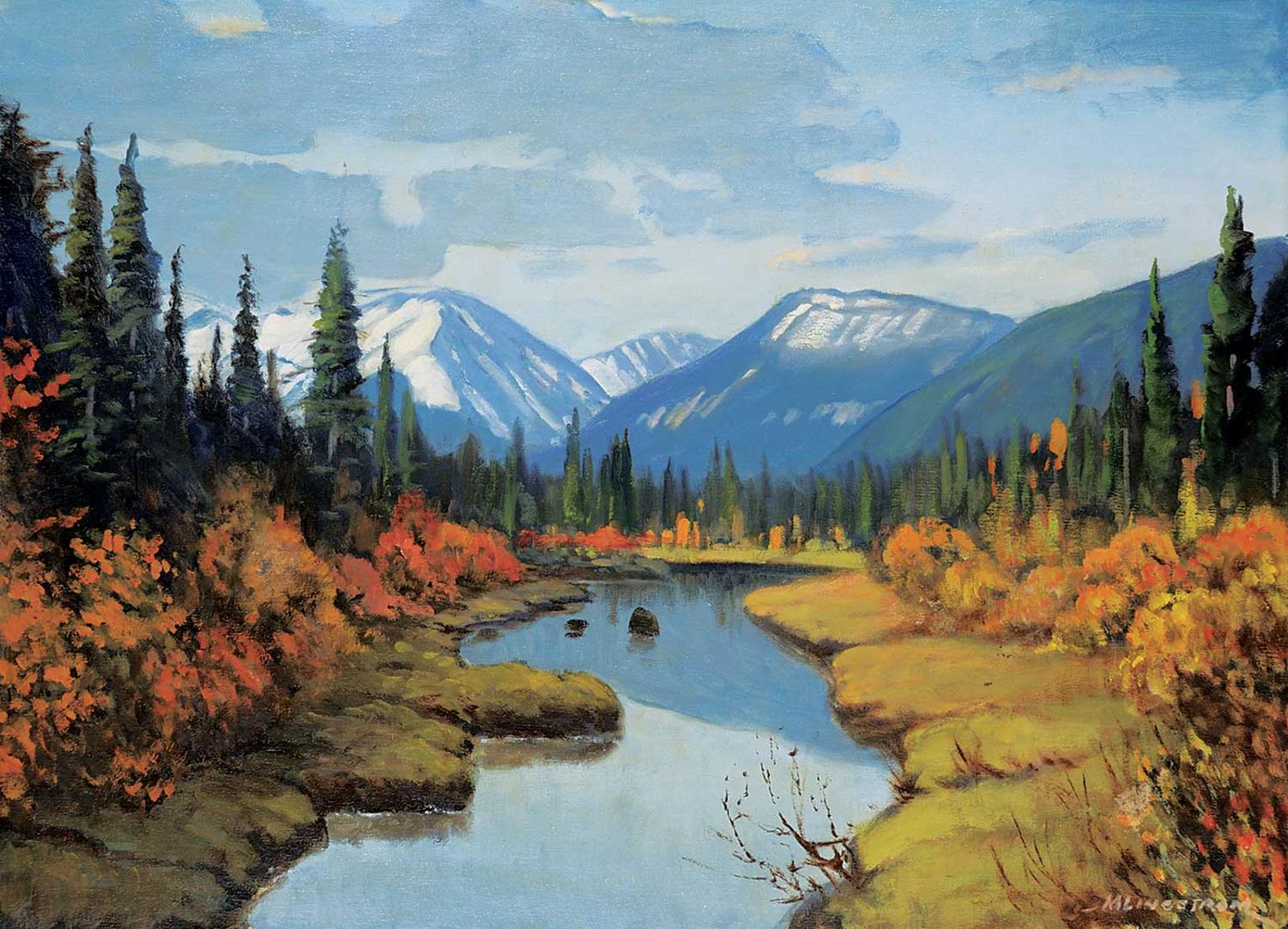 Matt Lindstrom (1890-1975) - Untitled - Mountain Meadow