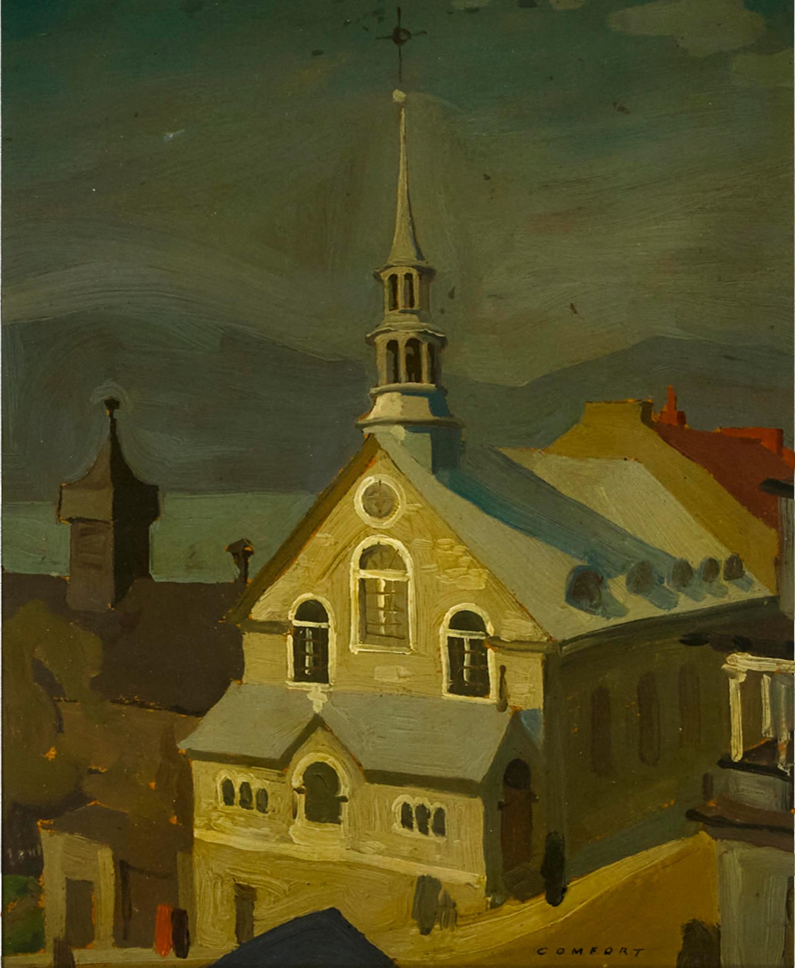 Charles Fraser Comfort (1900-1994) - The Chapel Of The Ursulines, May 1928