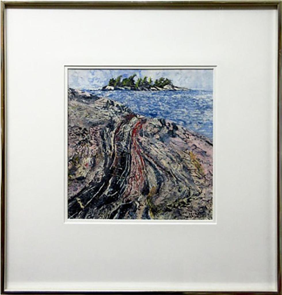Michael Zarowsky (1946) - Precambrian Rock, Moon River Basin, Georgian Bay