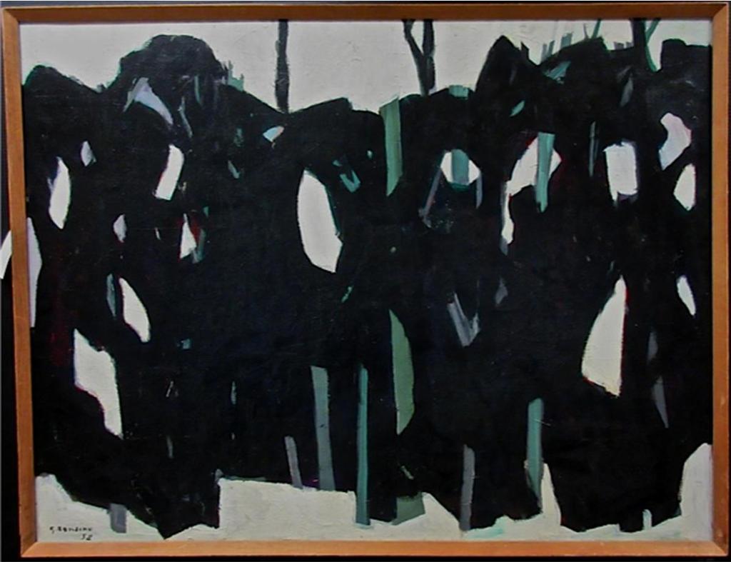 Gentile Tondino (1923-2001) - Trees In The Snow