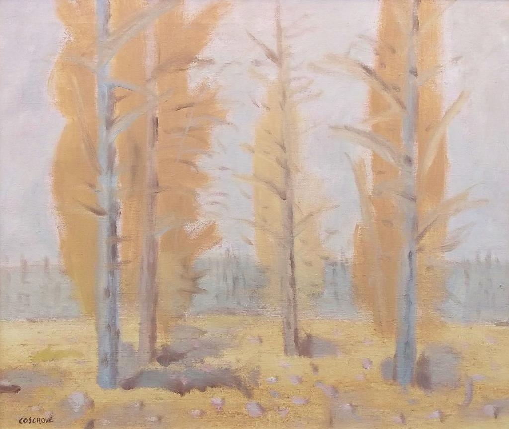 Stanley Morel Cosgrove (1911-2002) - Trees with blue grey sky