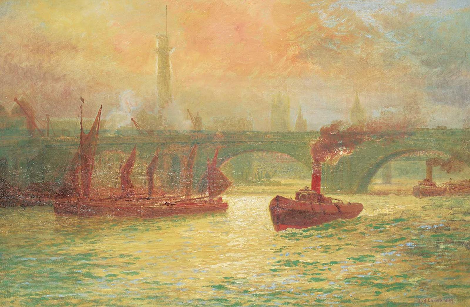 Lucius Richard O'Brien (1832-1899) - On the Thames