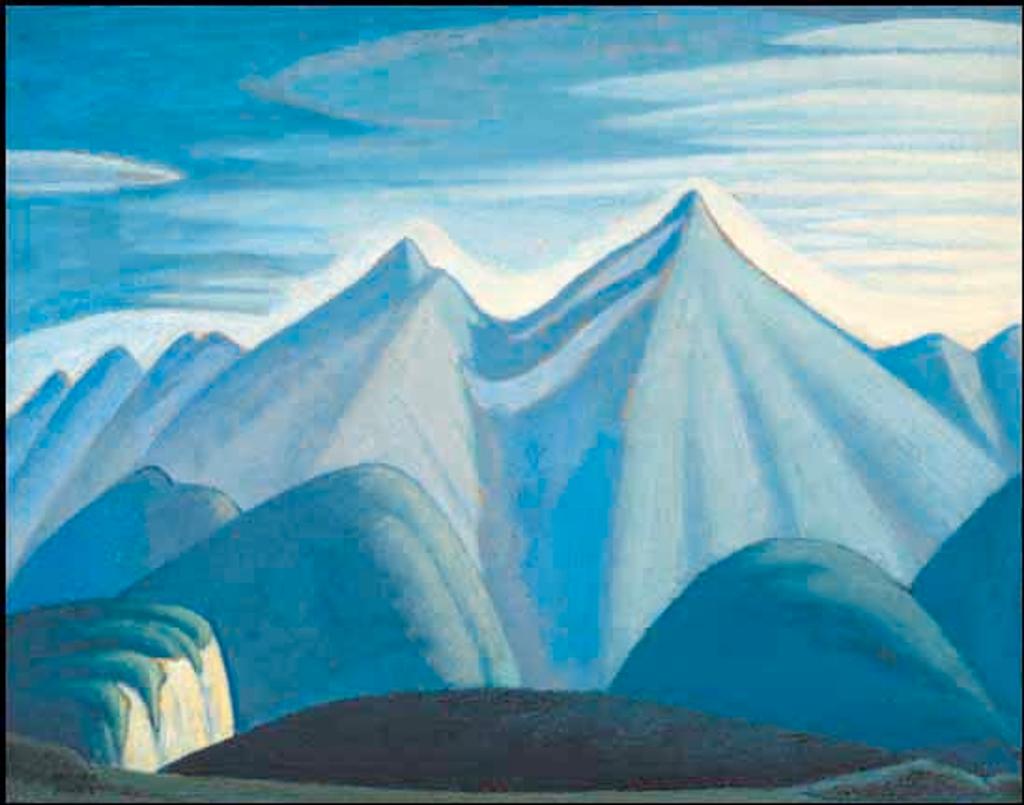 Lawren Stewart Harris (1885-1970) - Mountain Sketch, Van Horne Range, XIII (Mountain Sketch XCIV)