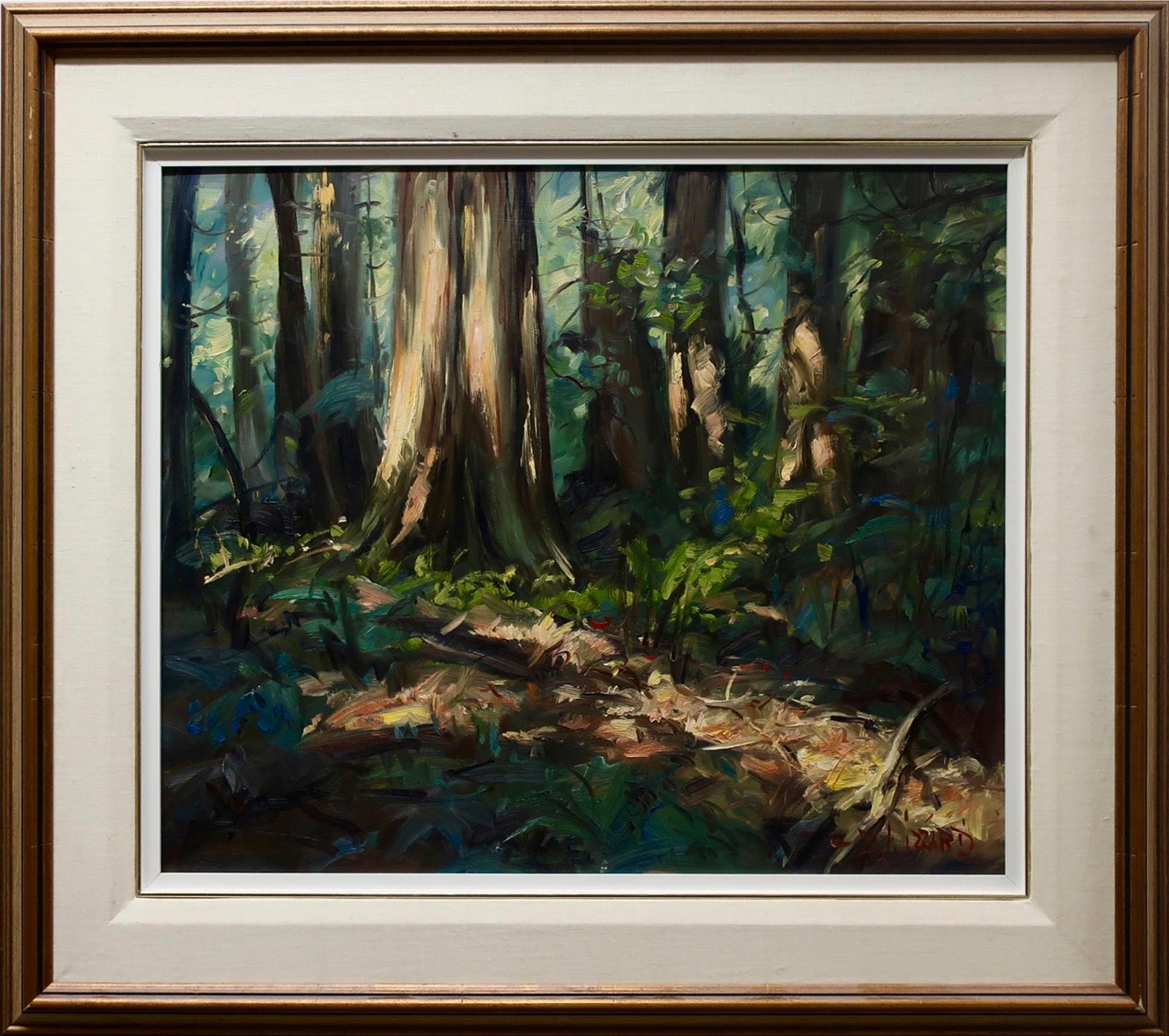 Daniel J. Izzard (1923-2007) - Silent Forest, Stanley Park, Vancouver, Bc