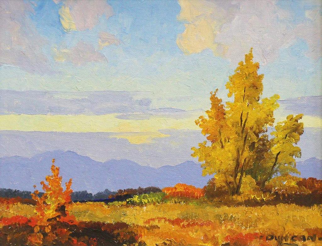 Duncan Mackinnon Crockford (1922-1991) - Autumn Landscape