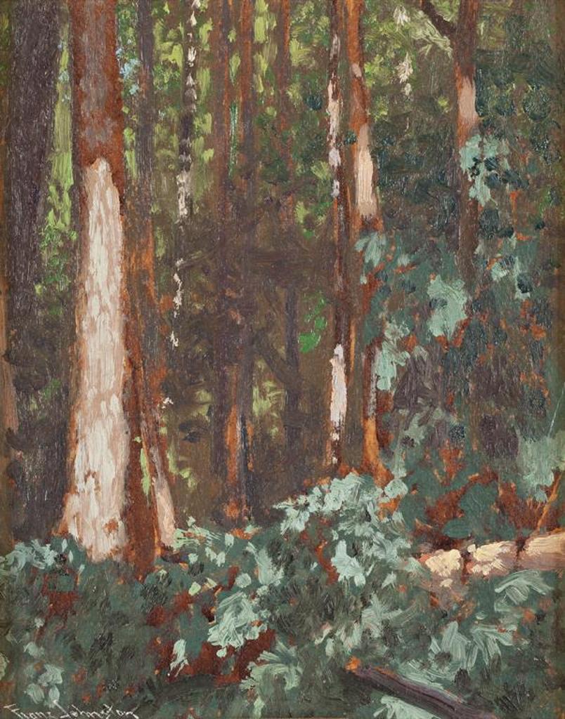 Franz H. Johnston (1889-1949) - Forest Interior