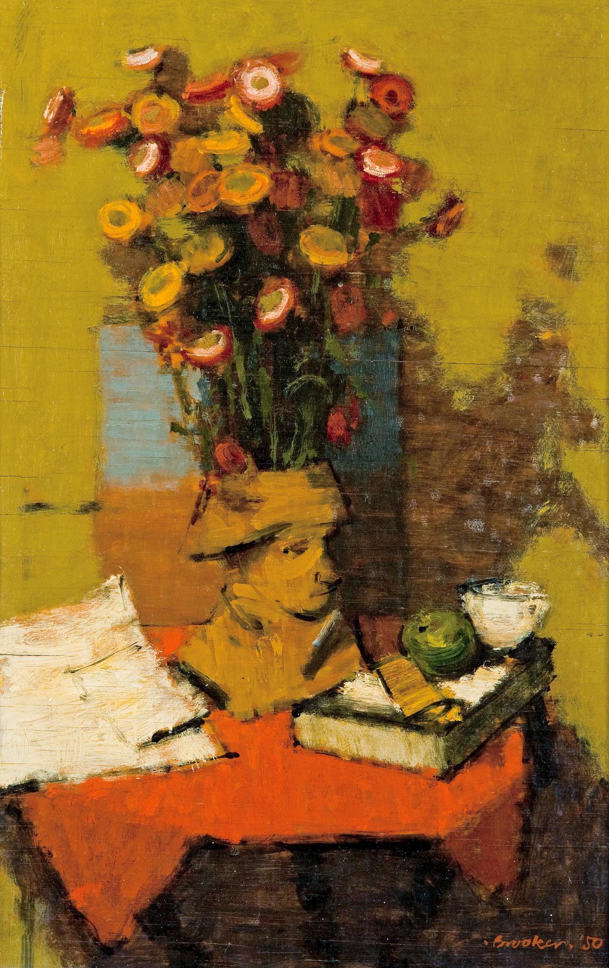 William Brooker (1918-1983) - Everlasting flowers