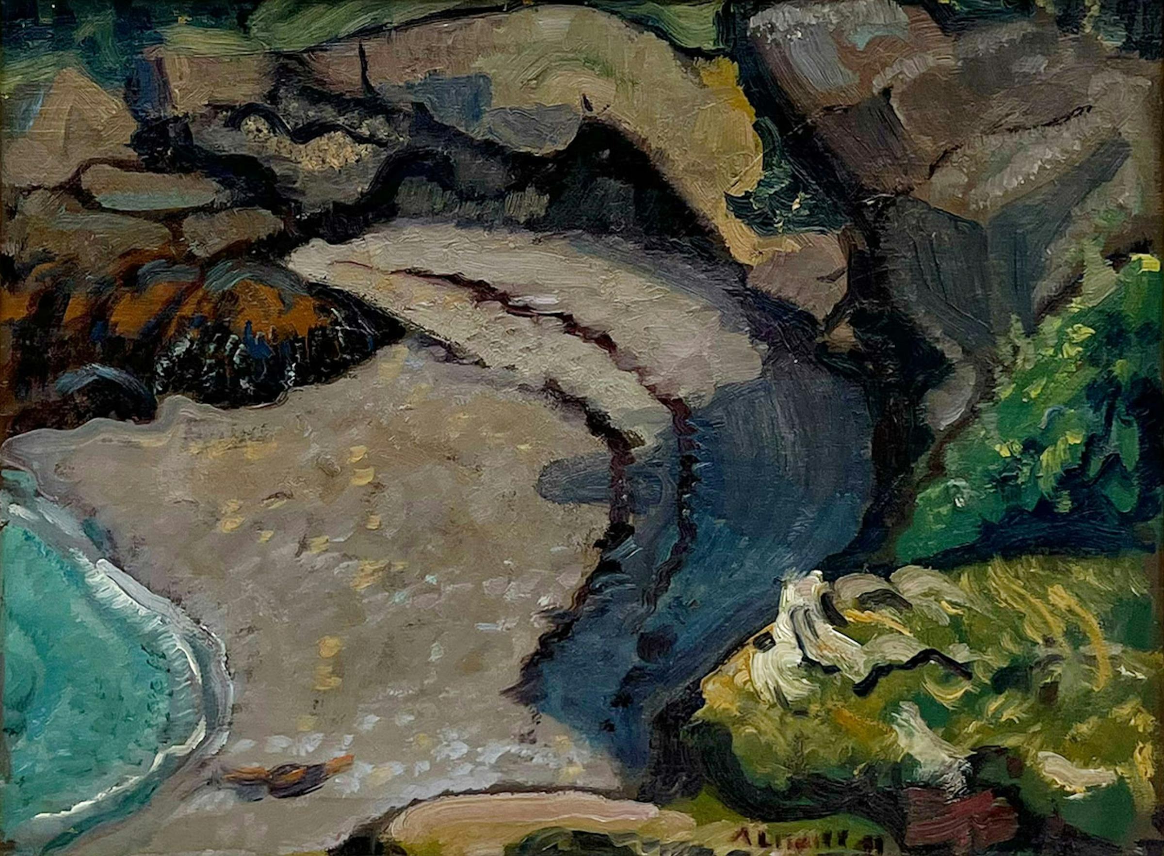 Arthur Lismer (1885-1969) - Grand Manan Cove, N.B., 1947