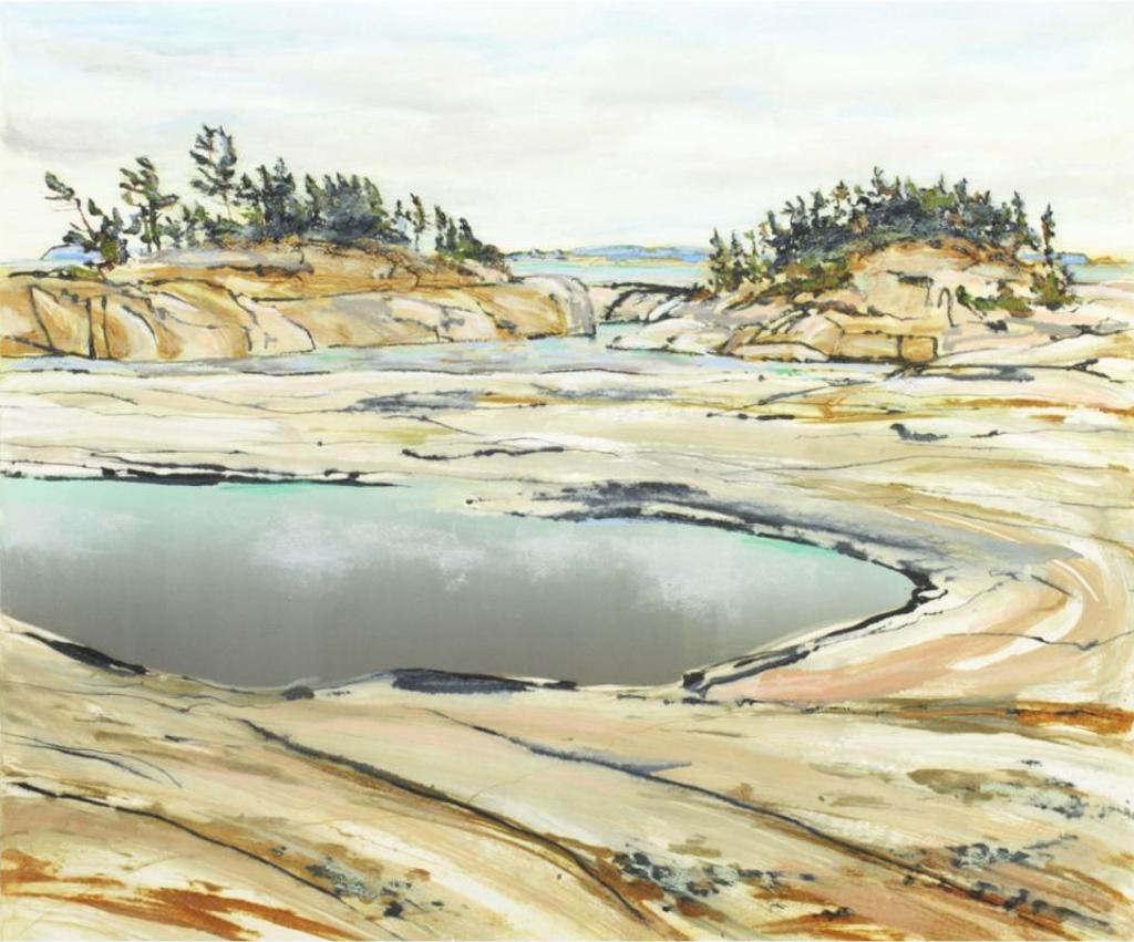 Edward John (Ted) Bartram (1938-2019) - Rock Pools, American Camp Island