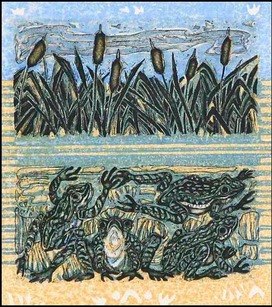 Helen D. Mackie (1926-2018) - Frogs and Rushes (01164/2013-2080)