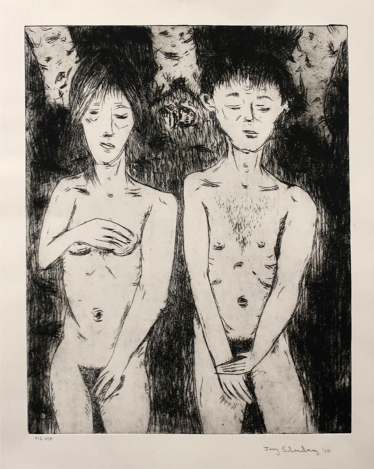 Jerry Silverberg (1950) - Untitled (Adam And Eve)