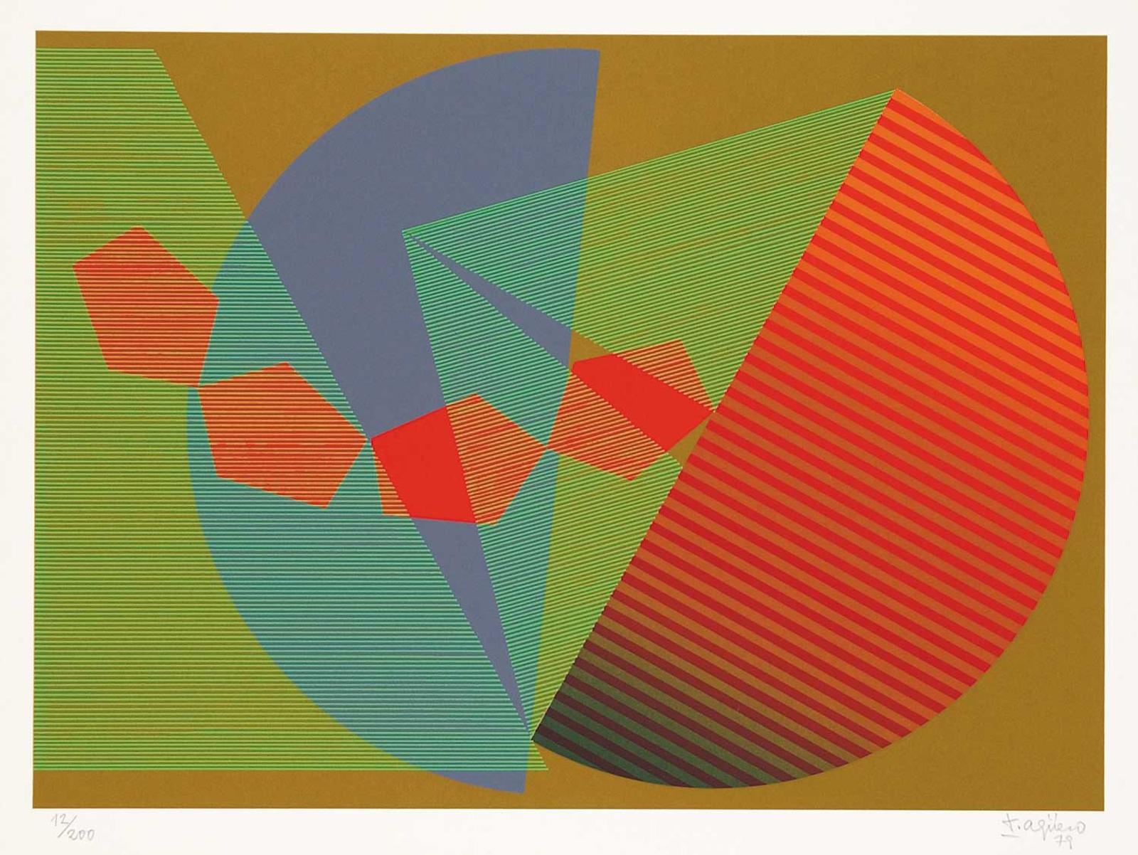 Leopoldo Torres Aguero - Untitled - Orange Sphere  #12/200