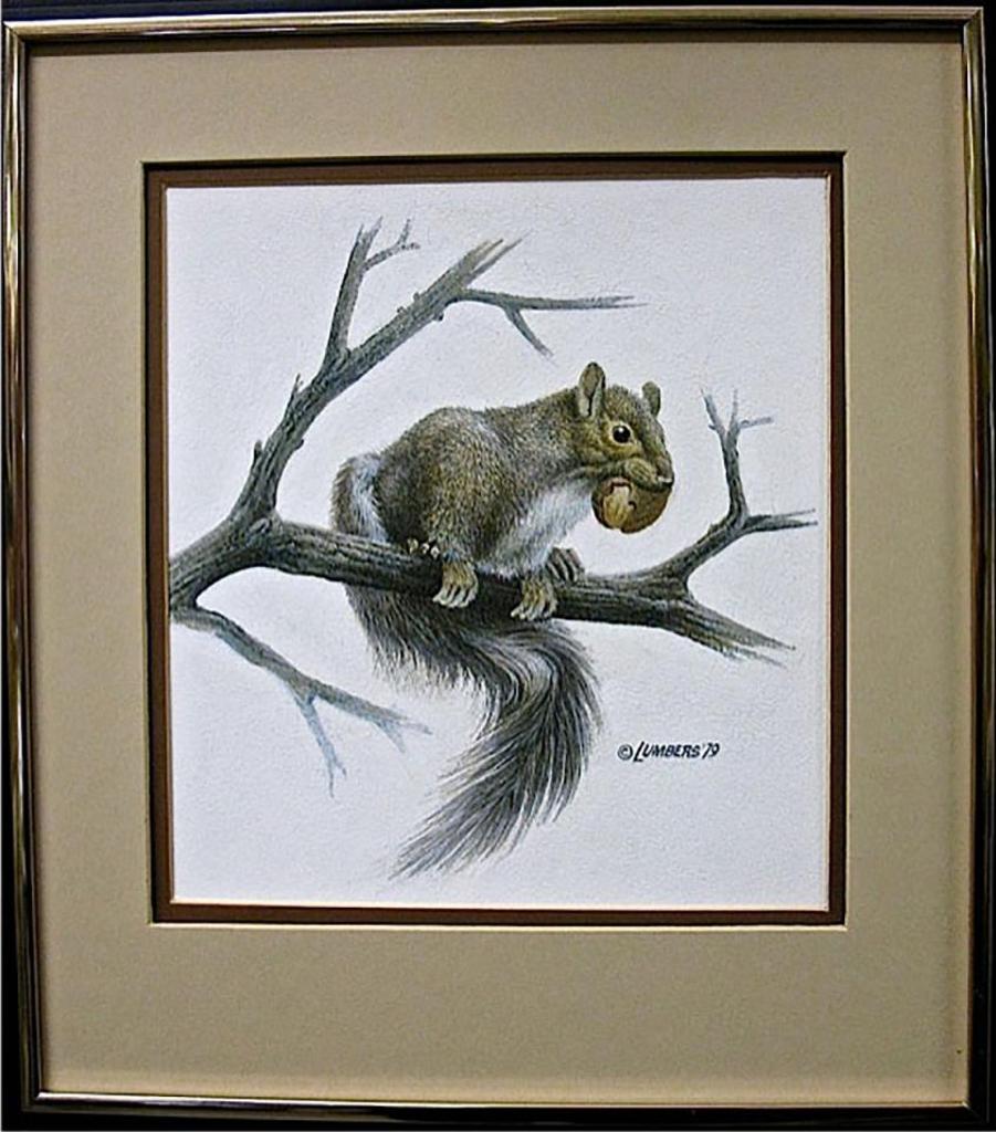 James Richard Lumbers (1929) - Squirrel With Nut