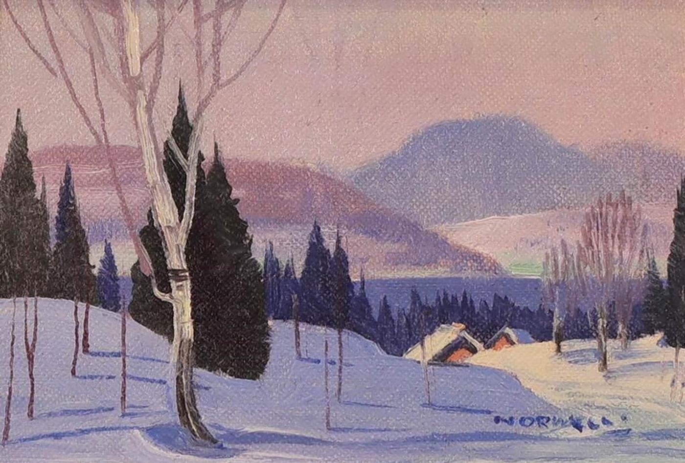 Graham Norble Norwell (1901-1967) - A Laurentian Chalet