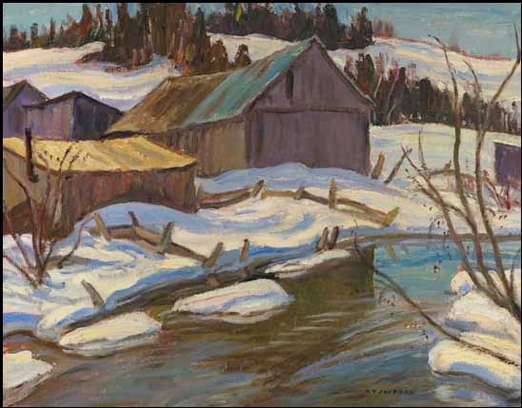 Alexander Young (A. Y.) Jackson (1882-1974) - Farm, Montpelier, Quebec