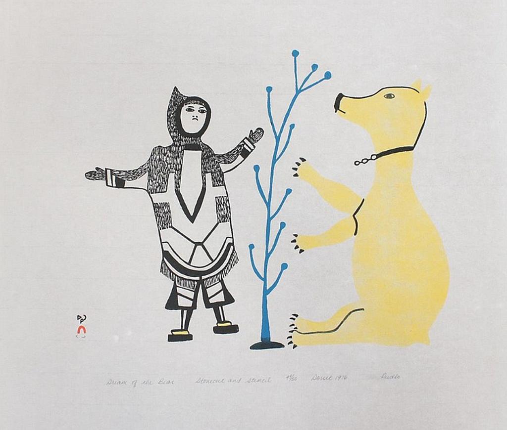 Pudlo Pudlat (1916-1992) - Dream Of The Bear