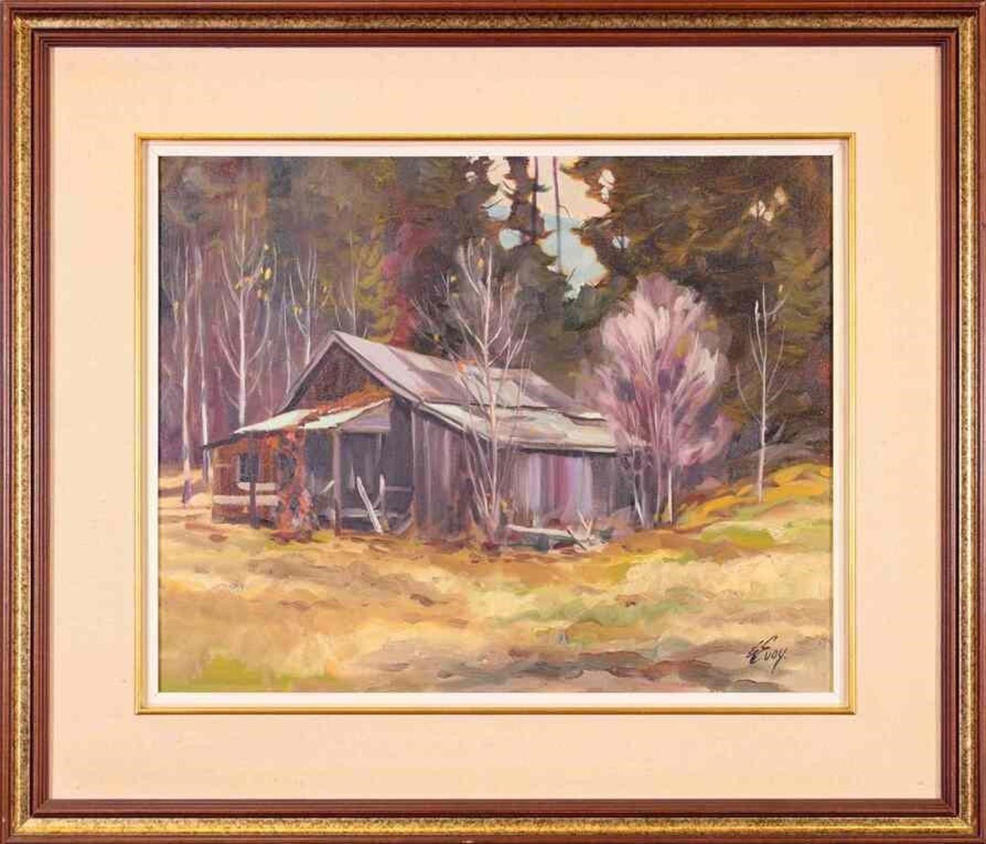 Arthur Evoy (1924-2003) - Miners Shack - Carmi, B.C. (Kettle Valley)