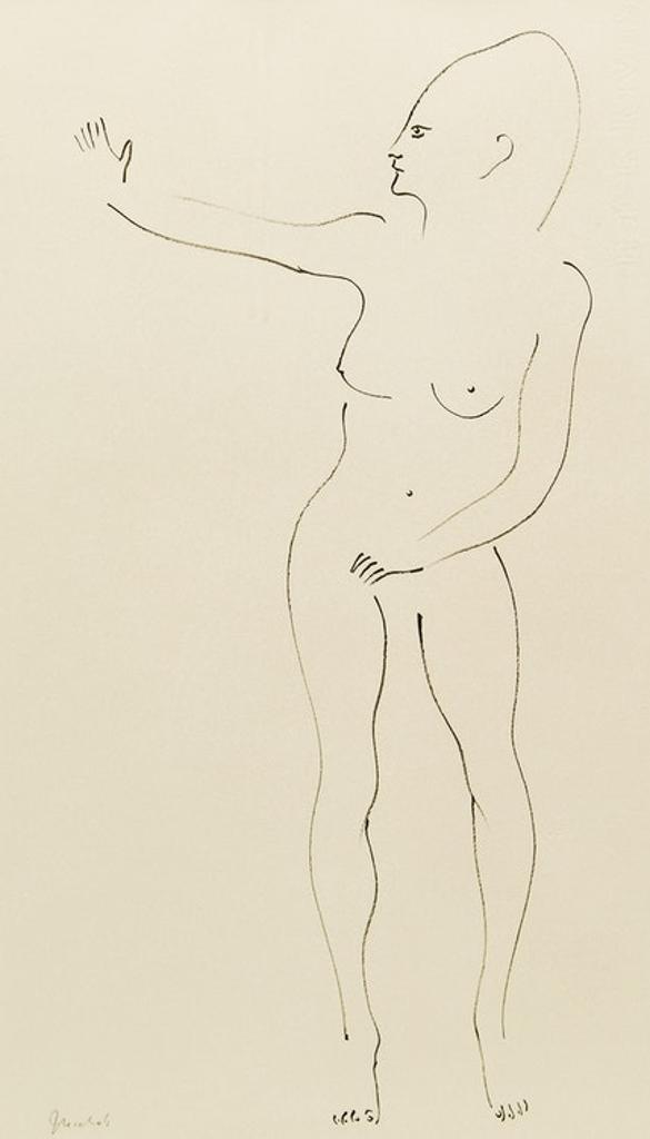 Jack Nichols (1921-2009) - Nude Study