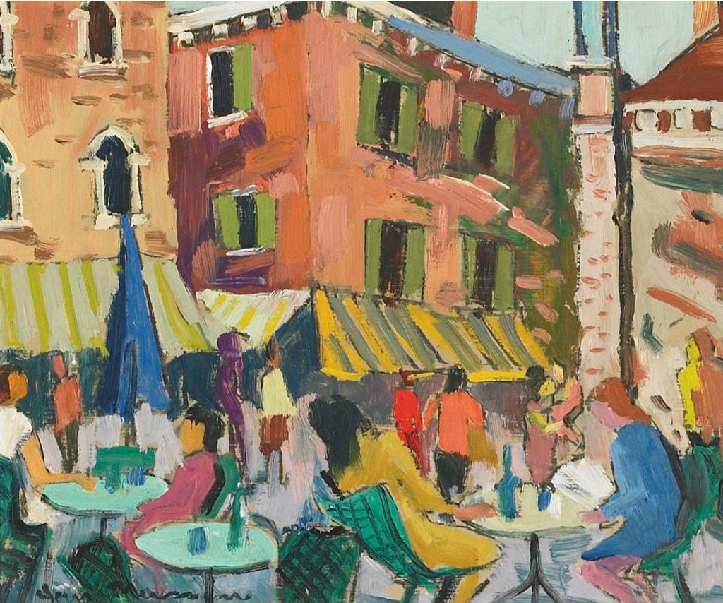 Henri Leopold Masson (1907-1996) - Cafe