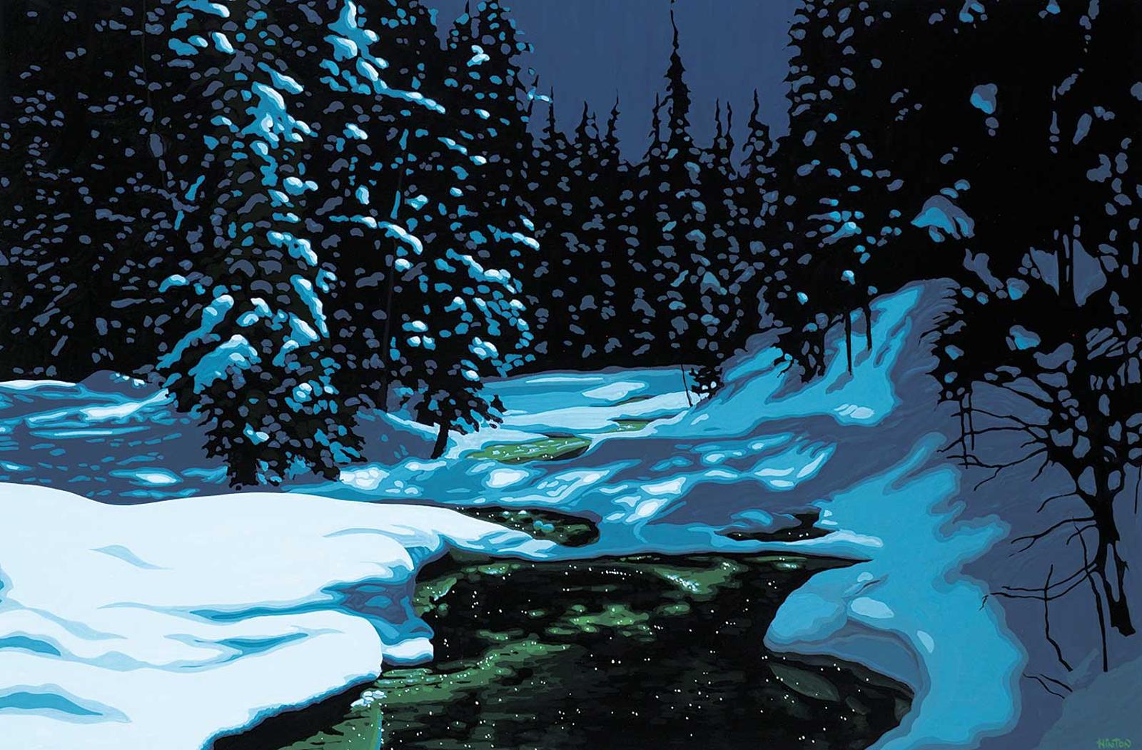 J. Thomas Hinton - Creek Colours [Winter Nocturne]