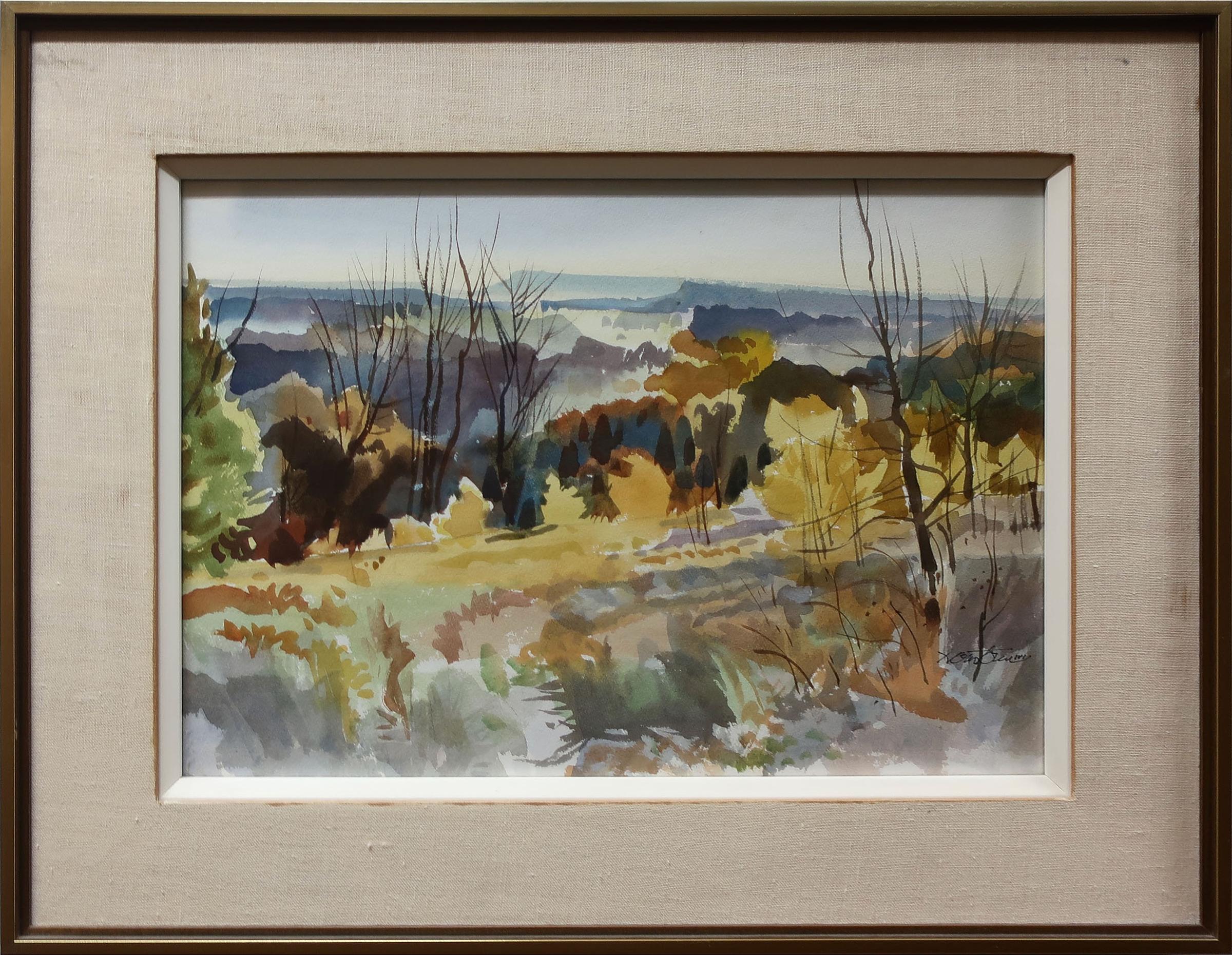 Donald Mackay Houstoun (1916-2004) - October Evening - Grand Valley