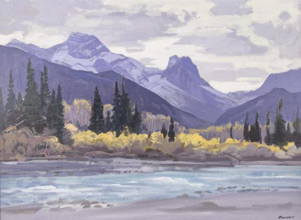 Peter Maxwell Ewart (1918-2001) - Autumn Weather Mount Lougheed (East of Banff)