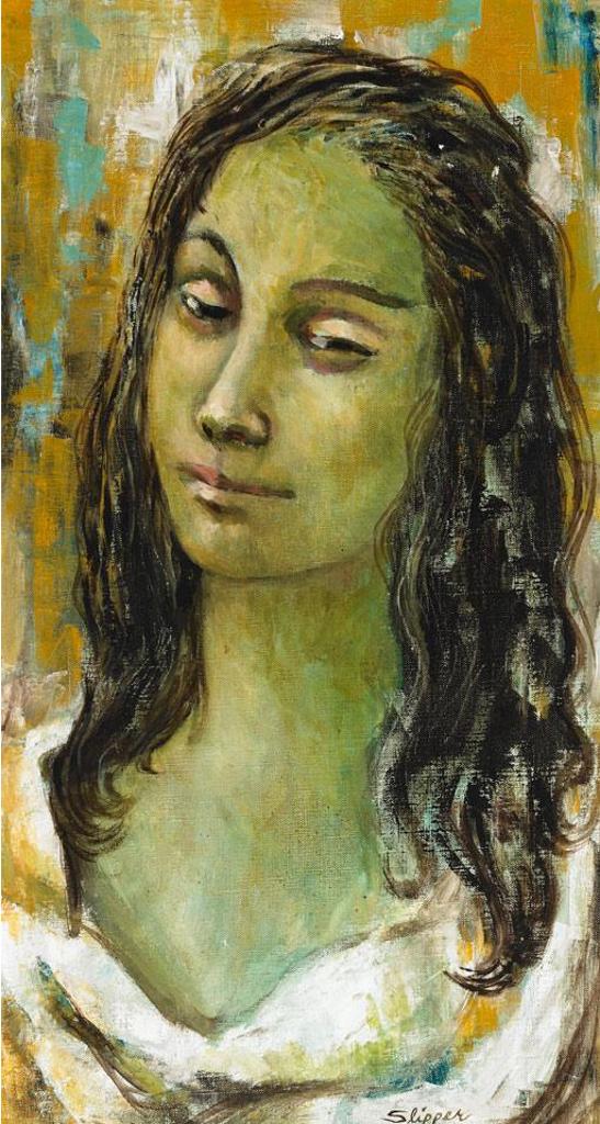 Gary Peter Slipper (1934-2019) - Portrait Of A Woman