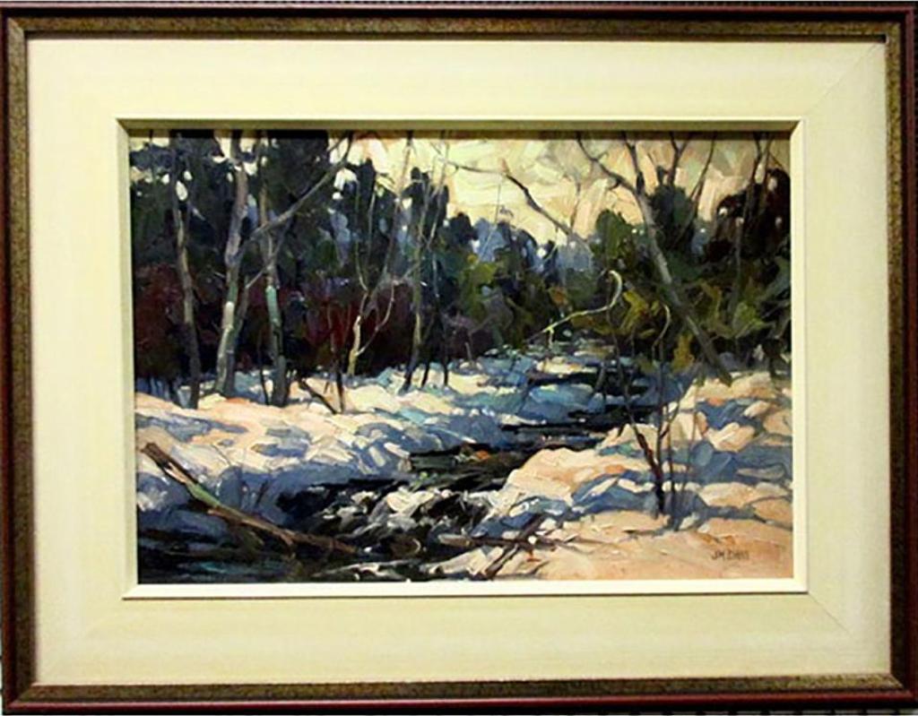 James (1897-1960) - Credit River In Winter