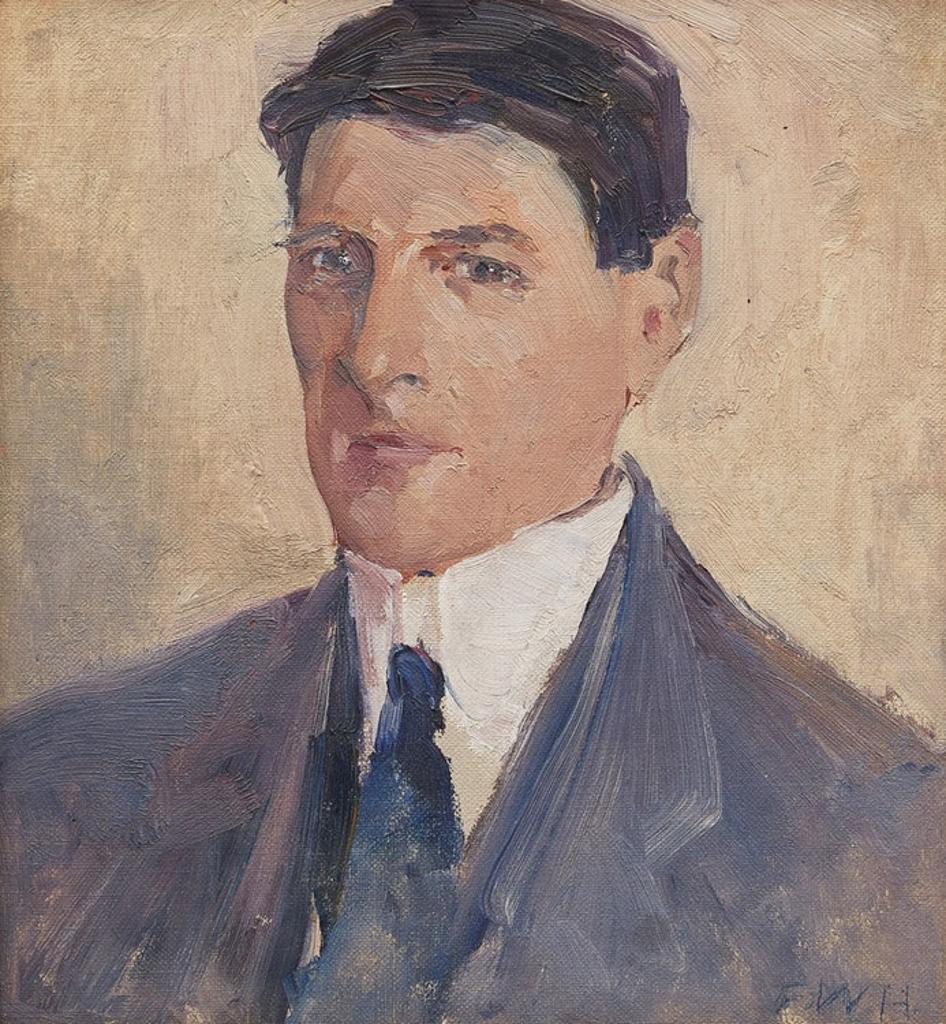 Frederick William Hutchison (1871-1953) - Self Portrait