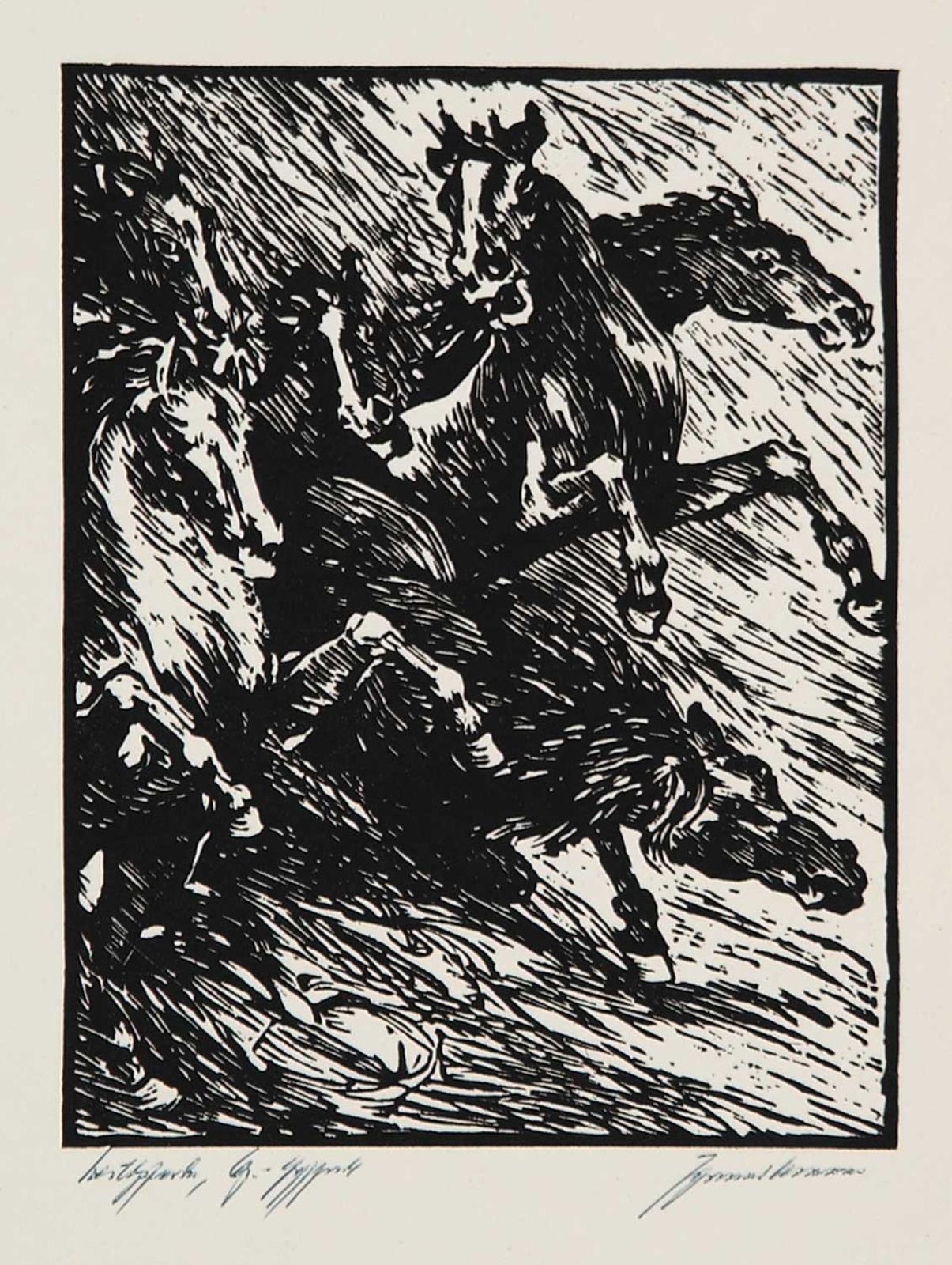 Johannes Brauer - Untitled - Horse Stampede