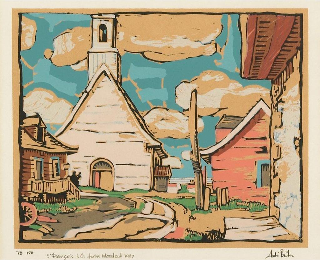 Andre Charles Bieler (1896-1989) - La Chapelle De St. Famille; St. Francois