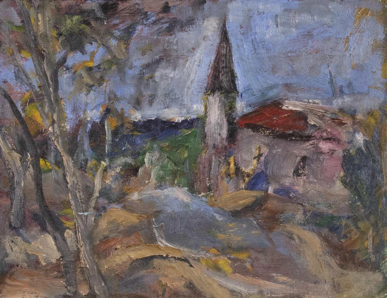 William Lewy Leroy Roy Stevenson (1905-1966) - Church Spire