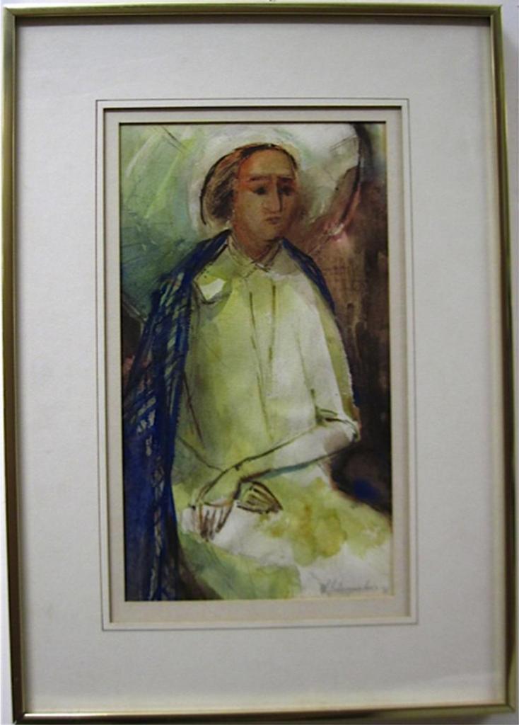 Willem Schoenmakers (1922) - Seated Woman; San Miguel De Allende Mexico