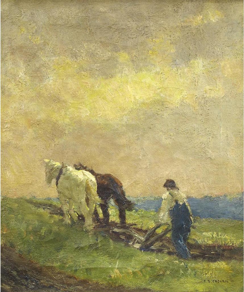 Frederick Simpson Coburn (1871-1960) - Ploughing The Field