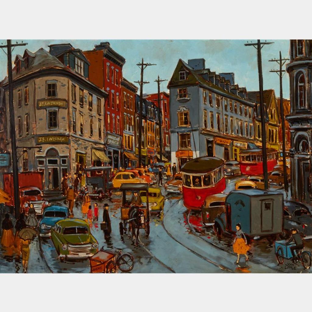 John Geoffrey Caruthers Little (1928-1984) - Rue Fabrique, Quebec