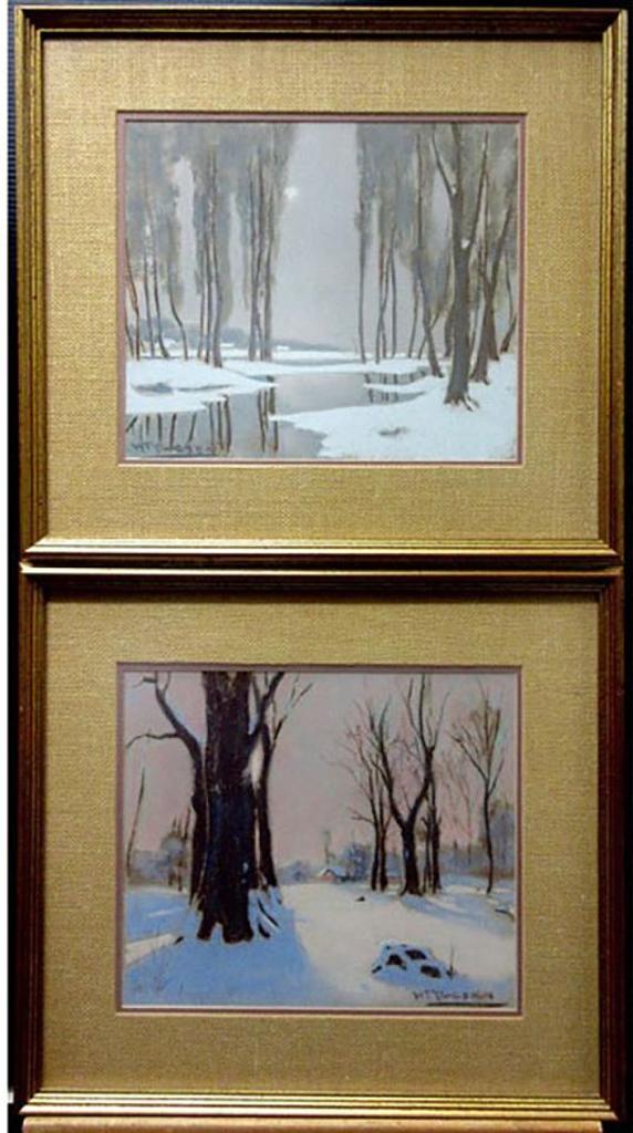 Halfred A. Tygesen (1890-1951) - Winter Studies - Denmark