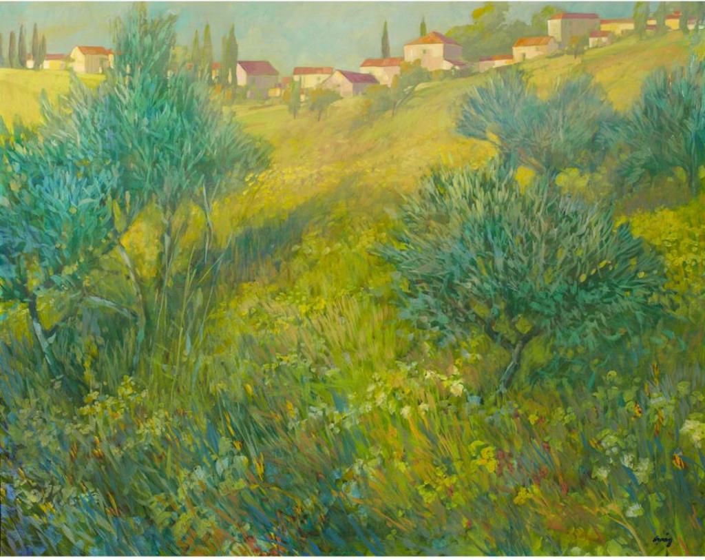 Philip Craig (1951) - Olive Grove, Provence, 2002